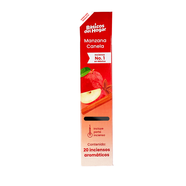 Incienso Prichos Aroma Manzana Canela Caja con 20 Piezas