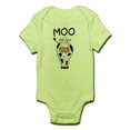 thumbnail image 1 of CafePress - Cow Says Moo Infant Bodysuit - Baby Light Bodysuit, 1 of 1