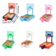 thumbnail image 5 of Bewildely Juego de de escritorio caliente Baloncesto Mini máquina de tiro Juegos interactivos Juguetes blanco, 5 of 6