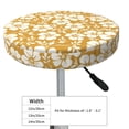 thumbnail image 4 of Gukieu Rose Flowers Print Round Chair Cover, Dust-proof and Non-slip Bar Chair Protective Cover, Suitable for Bars, Restaurants, Offices-14 inch, 4 of 7
