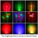 thumbnail image 5 of Luces de Escenario con Patrones LED, Luces de Fiesta Dj Disco Light con Control Remoto y DMX para Fiesta de Baile, Karaoke, Halloween, Navidad (8.7"x6.3"x7.5"), 5 of 8