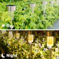 thumbnail image 4 of Solar Lights Outdoor, 12Pack Stainless Steel Outdoor Solar Lights - Waterproof, LED Landscape Lighting Solar Powered Outdoor Lights Solar Garden Lights for Pathway Walkway Patio Yard & Lawn, 4 of 7