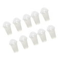 thumbnail image 3 of DEELLEEO 100Pcs 360ml Disposable Clear Plastic Cups with a Hole Dome Lids for Tea Fruit Juice Milk Tea with Covers, 3 of 6