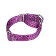 thumbnail image 2 of Dazzber Martingale Collars for Dogs, No Pull Anti-Escape Pet Collar, Heavy Duty for Medium and Large Dogs, Adjustable 17 Inch to 25 Inch, Light Purple -C.R.C, 2 of 4