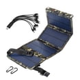 thumbnail image 1 of Tholdsy Panel Solar de salida USB plegable, portátil de 5V para el hogar, para emergencias, senderismo, mochilero, placa de de carga Electrónica Camuflaje, 1 of 6