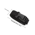thumbnail image 2 of HONMEET Luggage Strap For Backpack Bag Strap Adjustable Length Black 1Pack, 2 of 7