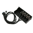 thumbnail image 1 of Hub De Panel Frontal USB, Protección De Seguridad 5.25 Pulgadas Hub De Panel Frontal USB 3.0 Estable Seguro Amplia Compatibilidad 19 Pines Para Computadora, 1 of 7