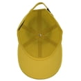 thumbnail image 3 of Gelante Adult Unisex Baseball Hat Cap 100% Cotton Plain Blank Adjustable Size. Gold, 3 of 4