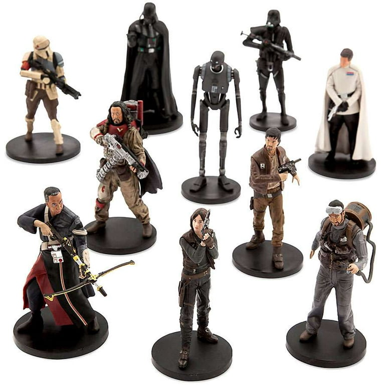 Star Wars Vader: Rogue One 10 Piece Deluxe PVC Figure Set
