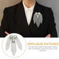thumbnail image 2 of Aplicación de borde decorativa Patch Patch Zapas Apliques Clothing Ornament para traje, 2 of 8