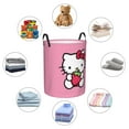 thumbnail image 6 of SanrIio Kit-ty Laundry Basket Foldable Cartoon Clothes Hamper for Baby Kids Toys Storage Bag, 6 of 10