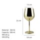 thumbnail image 4 of Copas de vino de acero inoxidable (1 pieza dorada), copas de champán, perfectas para exteriores, bares, piscinas, terrazas, barcos, picnic, comidas diarias o una cena elegante, 4 of 5