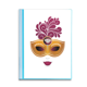 thumbnail image 1 of La feminidad máscara Feliz Carnaval de Venecia Carpeta combinada de protección de páginas, 1 of 3
