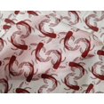 thumbnail image 4 of oneOone Soie Tabby Tissu Rouge Foncé Koi Poisson Océan Robe Tissu Tissu Imprimé par la Cour 42 Pouces de Large, 4 of 4