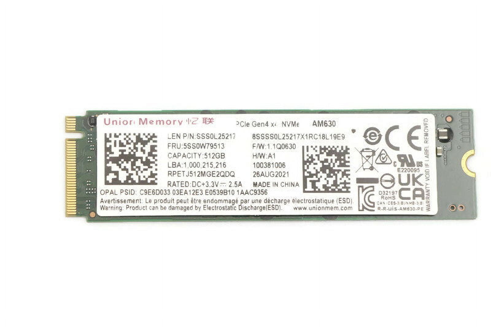 New Genuine Lenovo ThinkPad 256GB SSD Hard Drive 00UP458 - Walmart.com