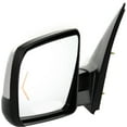 thumbnail image 3 of MIRROR Compatible For 2007-2013 Toyota Tundra 2008-2013 Sequoia Left Driver Heated Power Glass Folding In-glass Signal Light With memory Chrome, 3 of 5