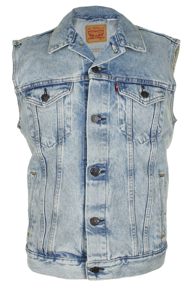 Denim Trucker Vest Light 