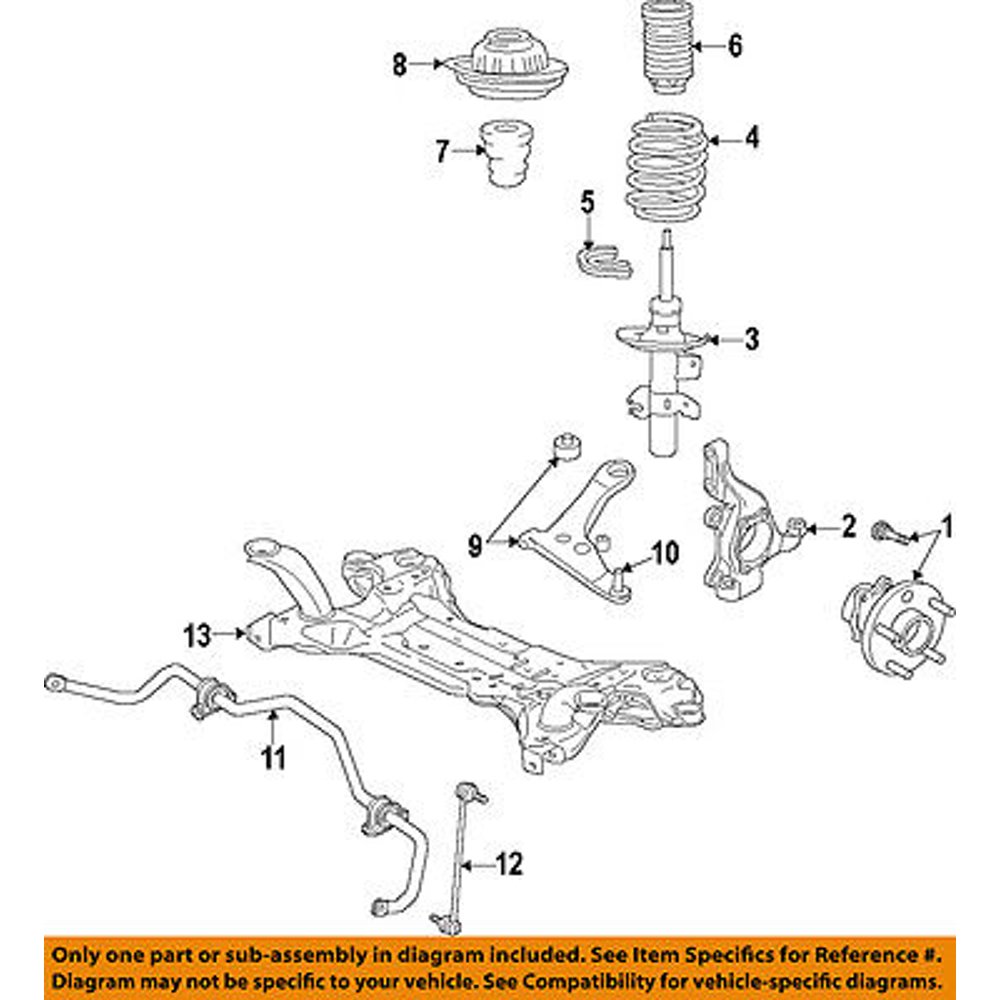 Jeep CHRYSLER OEM 2015 Renegade Front SuspensionStrut Mount 68246463AA