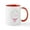White/Red Inside, variant on CafePress - Happy Easter Mugs - 11 oz Ceramic Mug - Novelty Coffee Tea Cup