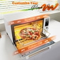 thumbnail image 5 of Air Fryer Toaster Oven Combo Nuwave Bravo Pro 21L Cream, 5 of 5
