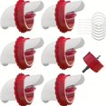 thumbnail image 2 of 6-Port Rainproof Chicken Feeder Kit - Keep Your Poultry Fed Without Waste!, 2 of 5