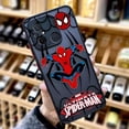 thumbnail image 4 of Matte Case for Redmi A1 K50 K40 GAMING K30 K20 10X 10C 10 9C 9T 9A 9 8 7 PRO 4G 5G Case Funda Capa Shell Marvel Spider-Man Combo, 4 of 5