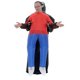 thumbnail image 1 of Horror Skeleton Inflatable Clothes Ghosts Hug Man Costume Funny Suit Dark Death Catch Me Inflatable Costumes, 1 of 5