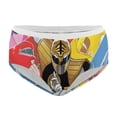 thumbnail image 4 of Power Rangers Womens Underwear Soft Breathable Brief Lace Panty Stretch Hipster Underpants Ladies Panties 2XL, 4 of 7