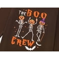 thumbnail image 3 of Beezizac 2 - Piece Cozy Pajamas For Little/Big Boys Skeleton & Pumpkin Pattern Long Sleeves PJs Set Kid Size 14, 3 of 7