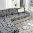 thumbnail image 3 of Modern Printed Sofa Cushion Cover Livingroom Funiture Protector Spandex Elastic Removable LShape Corner Armchair Couch Slipcover, 3 of 7