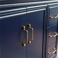 thumbnail image 3 of 37 in. Single Wooden Vanity  Blue Black Galaxy Round Left Door.Left Sink, 3 of 15