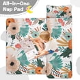 thumbnail image 4 of Pioneer Flower Floral Print Pattern Toddler Nap Mats for Kids Preschool,Sleeping Mat Bag or Kids,Toddler Sleeping Bag,Toddler Nap Mat or Daycare, 4 of 6