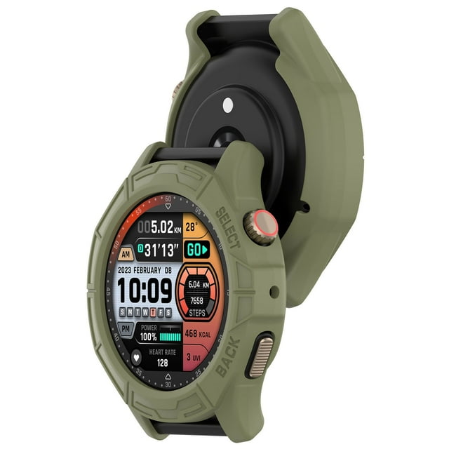 WIFKLSIIPG TPU Material Case Compatible with Electronic Smartwatch Drop Withstanding and Water Proofing