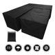 thumbnail image 1 of Funda Protectora Furniture en Forma de L para Jardín Al Aire Libre, Protector Solar para Sofá, Protector a Prueba de Viento Lavable, 1 of 11