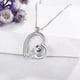 thumbnail image 2 of Fashion Creative Pug Heart Pendant Necklace for Women Cute Pet Dog Perfect Birthday Anniversary Jewelry Gift for Dog Lovers, 2 of 5