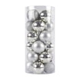 thumbnail image 2 of Bolas colgantes Macarena Navidad plata 24 Uds, 2 of 8