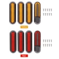 thumbnail image 4 of Bicicleta 4 Uds tapacubos de ruedas carcasas protectoras pegatinas reflectantes para M365 (amarillo) Tmvgtek Accesorios para bicicletas, 4 of 8