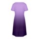 thumbnail image 5 of Vestido Corto de Verano Moda Gradiente Corto de Manga en V Cuello Vestido Casual, Poliéster Ligero de Verano, Lavado de Manos, 5 of 9