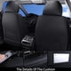 thumbnail image 3 of Juego completo de fundas para asientos de coche Coverado, de piel de napa impermeable, 3 of 9