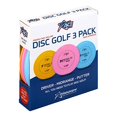 thumbnail image 1 of Prodigy Disc ACE Line 3 Pack Starter Set - Lighweight Disc Golf Set, Great for Beginners (Colors May Vary), 1 of 3