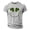Light Gray, variant on IWRICH St. Patrick's Day T Shirts for Men Short Sleeve Crew Neck Clover Printed Tops Casual Plus Size Slim Fit Tops Pink XL