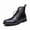 Blue, variant on Men's Vintage Brogue Wingtip Boots - Premium Leather Lace-Up Ankle Boots with Decorative Perforations, Cushioned Footbed & Durable Rubber Sole for All-Day Wear