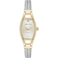 thumbnail image 1 of Anne Klein Two-Tone Tonneau Diamond Accent Mesh Bracelet Ladies Watch, 1 of 3