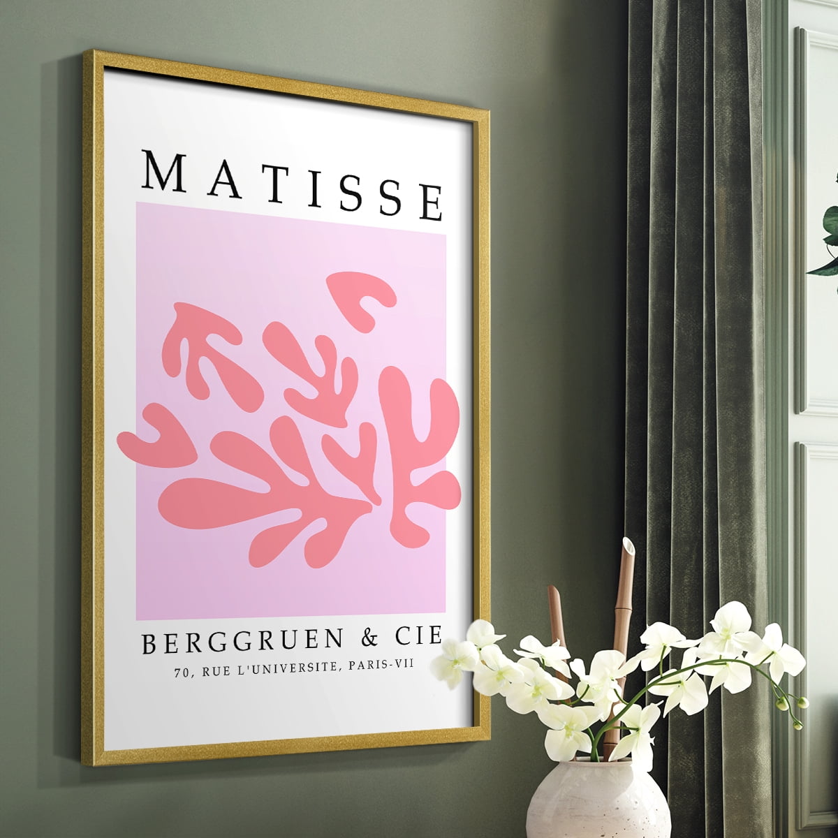Matisse LXXXI Framed Print - Solid Wood