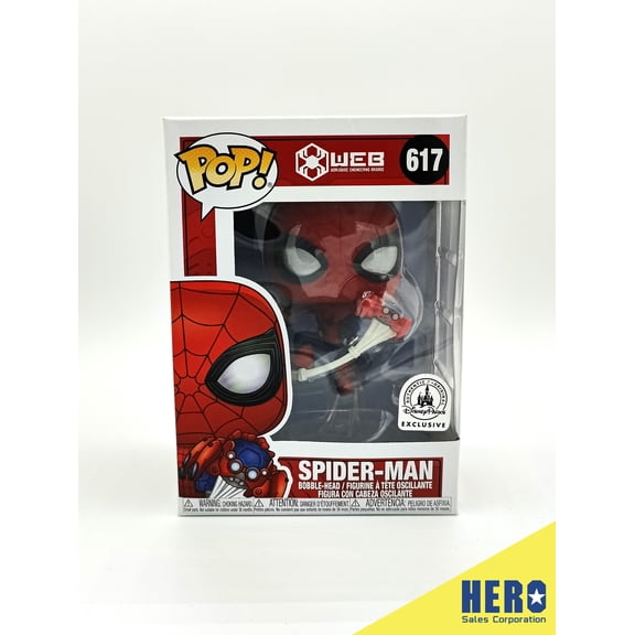 FUNKO POP! WEB SPIDER-MAN #617 – DISNEY PARKS EXCLUSIVE VINYL FIGURE