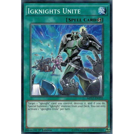YuGiOh 2017 Mega-Tin Mega Pack Common Igknights Unite MP17-EN155