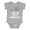 AC-Heather Grey, variant on Grandkids Best Grammy Ever Boys or Girls Baby Bodysuit