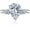 white, variant on 3CT Pear Water Drop Tear Shaped Cubic Zirconia Promise Halo Engagement Promise Eternity Ring for Women 925 Sterling Silver Bridal Bands Moissanite Birthstone Wedding Open Adjustable Ring(red)