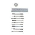 thumbnail image 3 of DIY Setter Rivet Outil en Cuir, 11pcs Perforer Trou Outil Poinçon Kit Pcs Perforer Trou Outil Kit Solution Innovante, 3 of 14