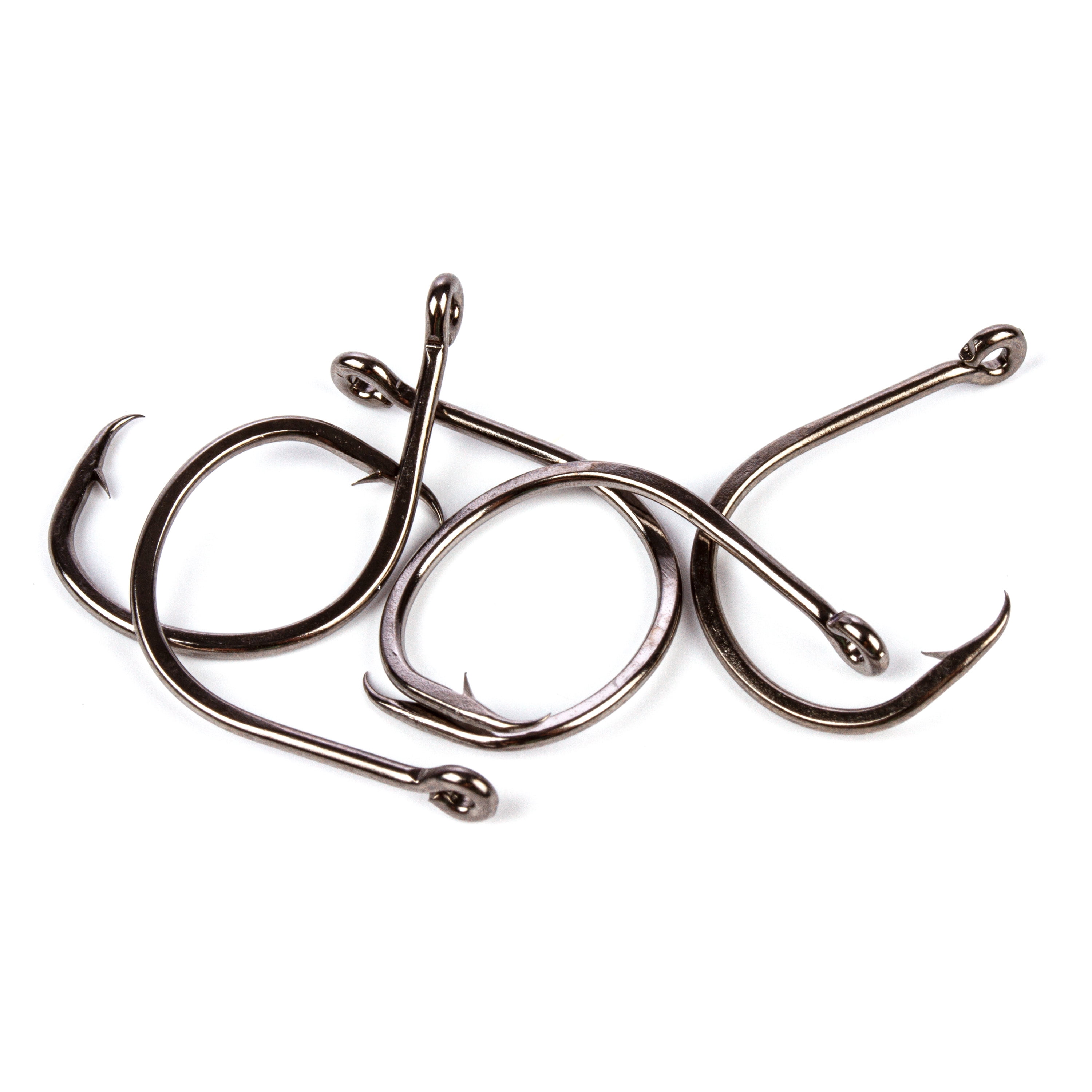 Ozark Trail Premium High Carbon Steel Circle Hooks, Size 2/0, 5-Count